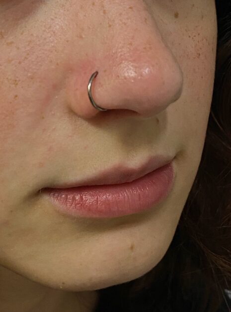 piercing argola lisa aba nasal